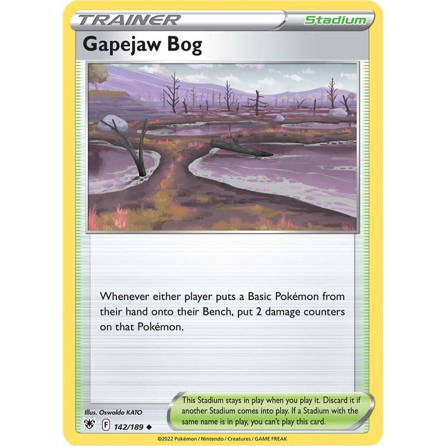 Gapejaw Bog (142/189) [Sword & Shield: Astral Radiance]