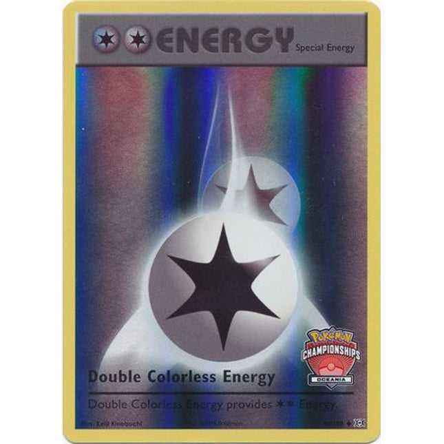 Double Colorless Energy (90/108) (Oceania Championship Promo) [XY: Evolutions]