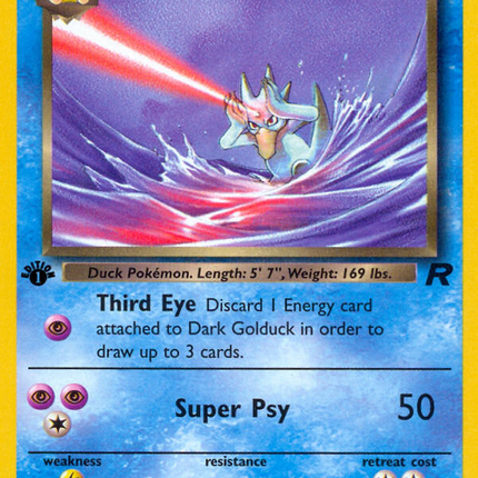 Dark Golduck (37/82) [Team Rocket 1st Edition]
