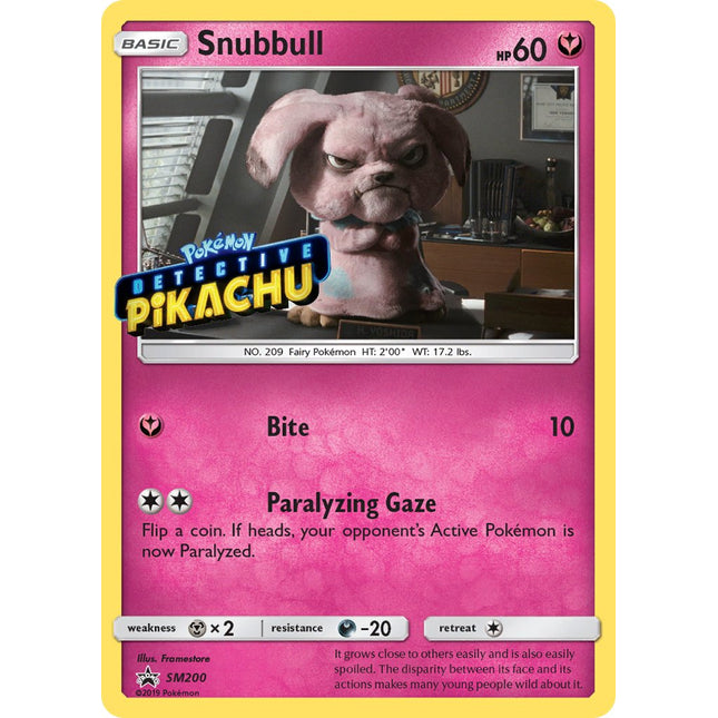 Snubbull (SM200) [Sun & Moon: Black Star Promos]
