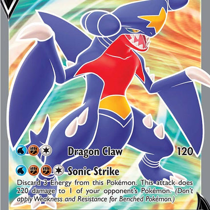 Garchomp V (178/189) [Sword & Shield: Astral Radiance]