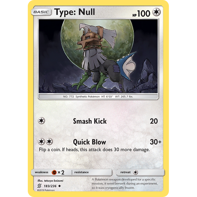 Type: Null (183/236) [Sun & Moon: Unified Minds]