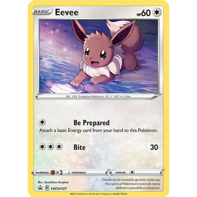 Eevee (SWSH127) [Sword & Shield: Black Star Promos]