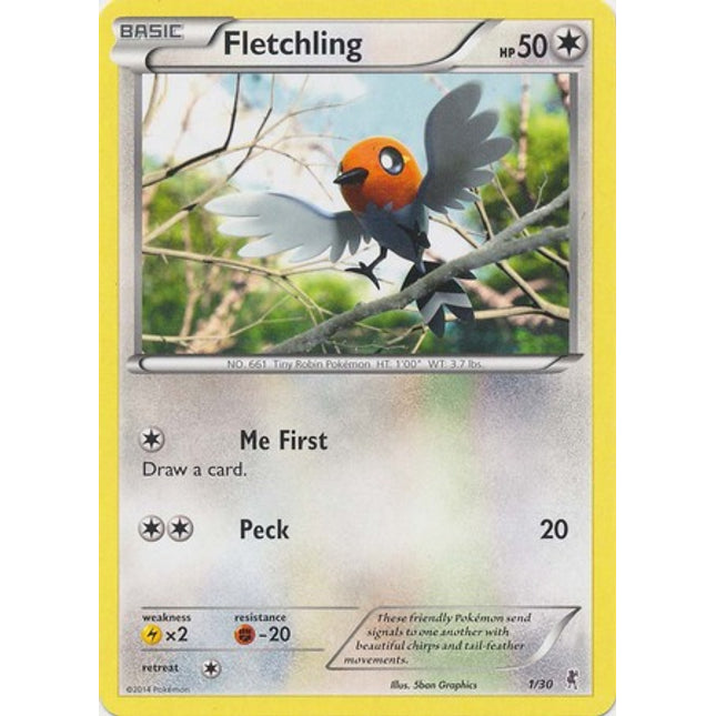 Fletchling (1/30) [XY: Trainer Kit 1 - Bisharp]