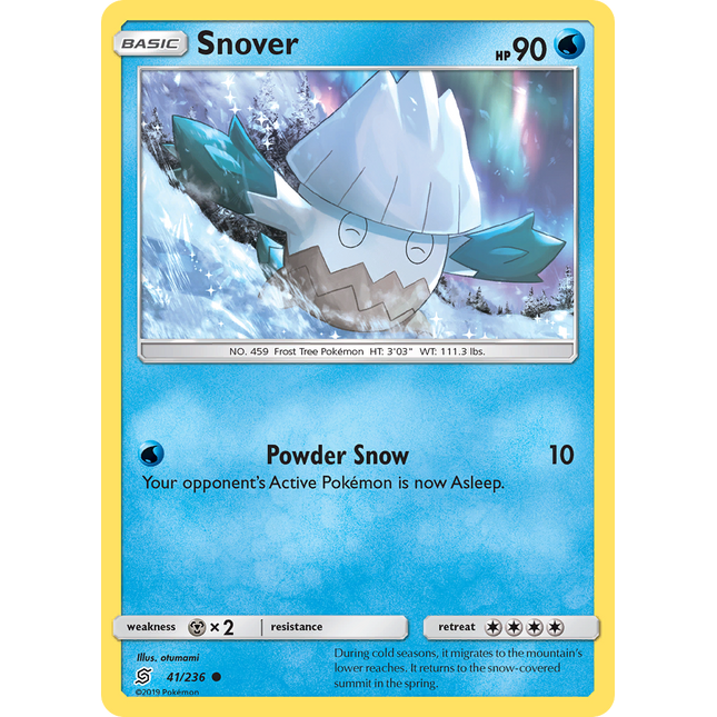 Snover (41/236) [Sun & Moon: Unified Minds]
