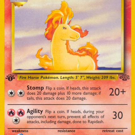 Rapidash (44/64) [Jungle 1st Edition]