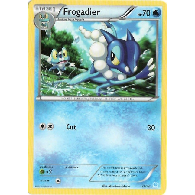 Frogadier (21/30) [XY: Trainer Kit 3 - Suicune]
