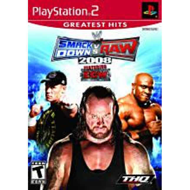 WWE Smackdown vs. Raw 2008 [Greatest Hits] - Playstation 2