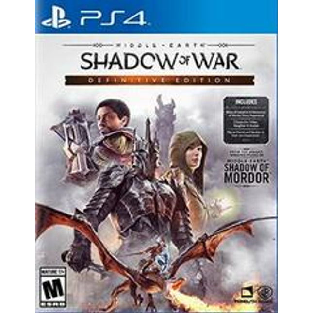 Middle Earth: Shadow Of War [Definitive Edition] - Playstation 4