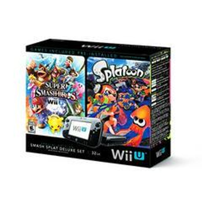 Wii U Console Deluxe: Super Smash Bros & Splatoon Edition - Wii U