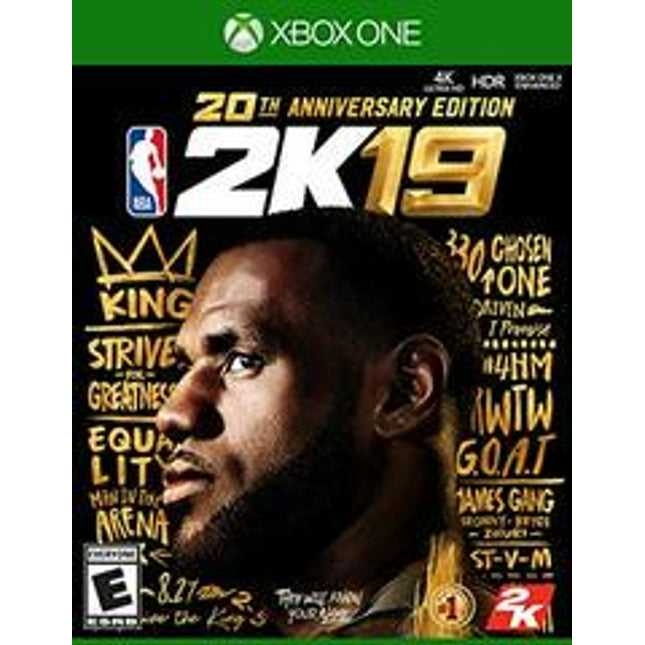 NBA 2K19 20th Anniversary Edition - Xbox One