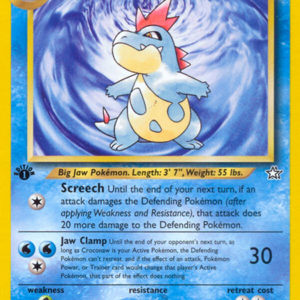 Croconaw (31/111) [Neo Genesis 1st Edition]