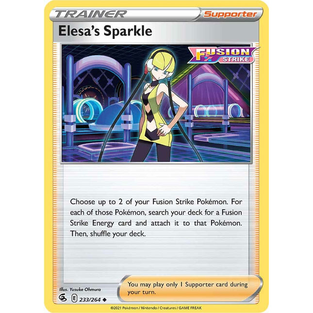 Elesa's Sparkle (233/264) [Sword & Shield: Fusion Strike]