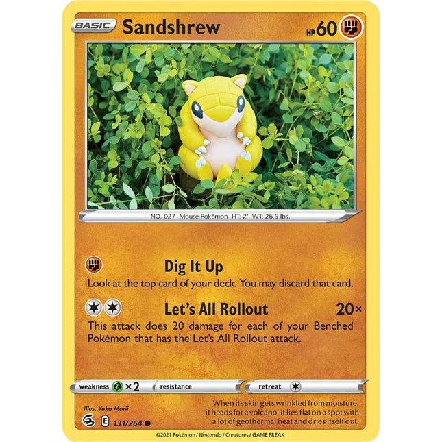 Sandshrew (131/264) [Sword & Shield: Fusion Strike]