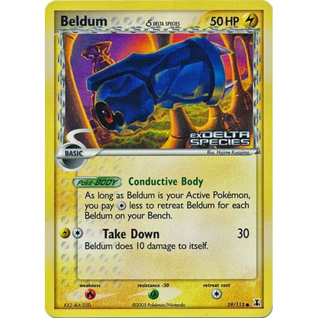 Beldum (59/113) (Delta Species) (Stamped) [EX: Delta Species]