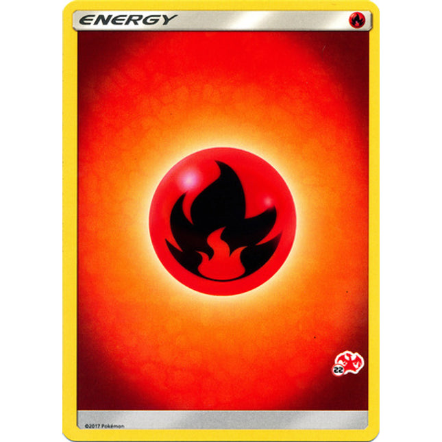 Fire Energy (Charizard Stamp #22) [Battle Academy 2020]