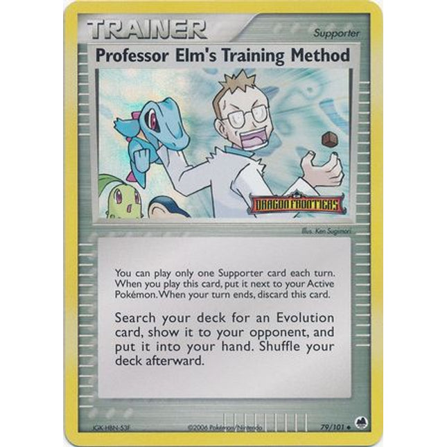 Professor Elm's Training Method (79/101) (Stamped) [EX: Dragon Frontiers]