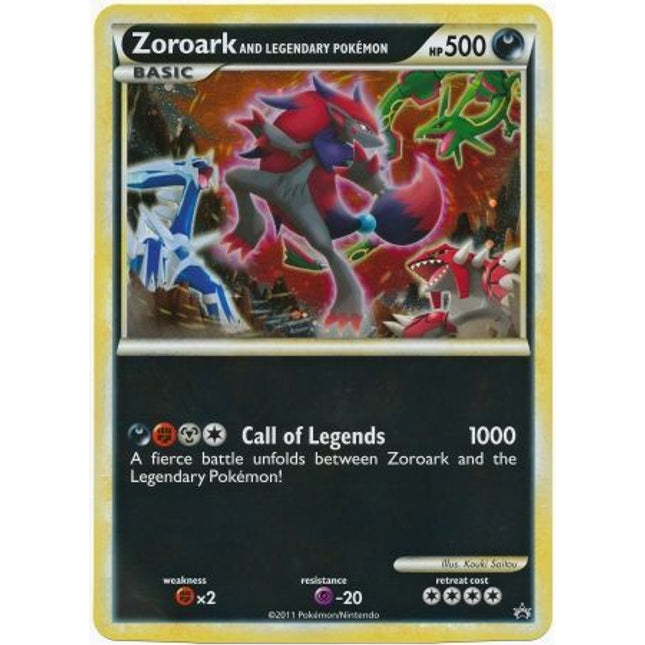 Zoroark and Legendary Pokemon (Jumbo Card) [Miscellaneous Cards & Products]