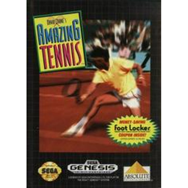 David Crane's Amazing Tennis - Sega Genesis