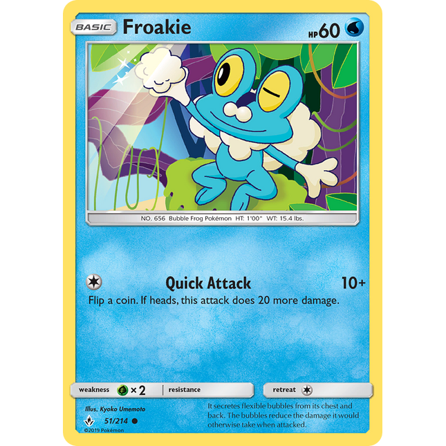 Froakie (51/214) [Sun & Moon: Unbroken Bonds]