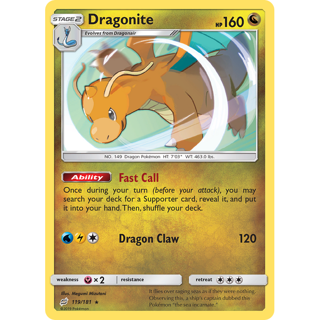 Dragonite (119/181) [Sun & Moon: Team Up]