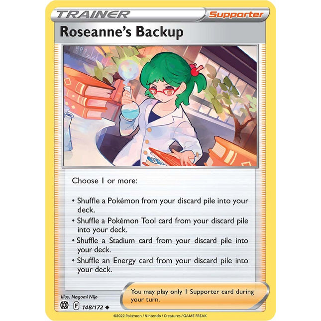Roseanne's Backup (148/172) [Sword & Shield: Brilliant Stars]