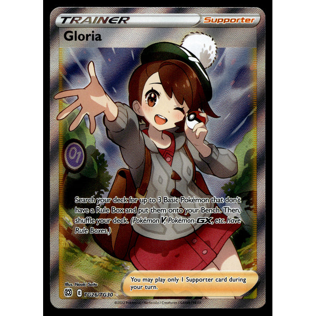 Gloria - TG26/TG30 - NM - Full Art - Brilliant Stars - Pokemon - C2-26