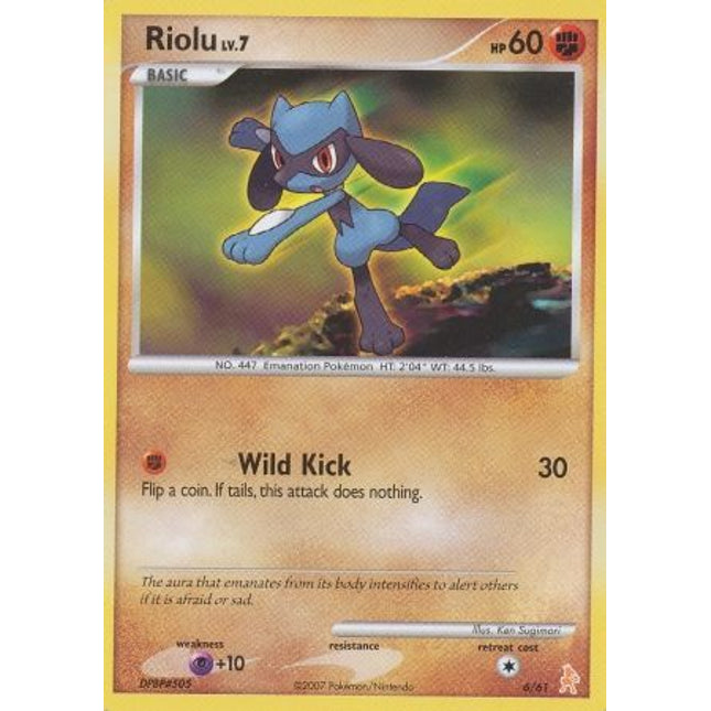 Riolu (6/61) [Diamond & Pearl: Trainer Kit - Lucario]