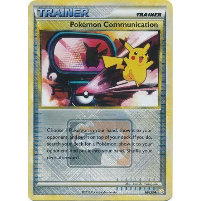 Pokemon Communication (98/123) (League Promo) [HeartGold & SoulSilver]