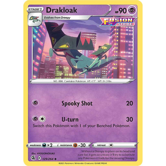 Drakloak (129/264) [Sword & Shield: Fusion Strike]