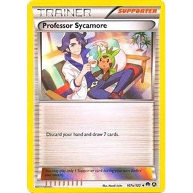 Professor Sycamore (107a/122) (Alternate Art Promo) [XY: BREAKpoint]