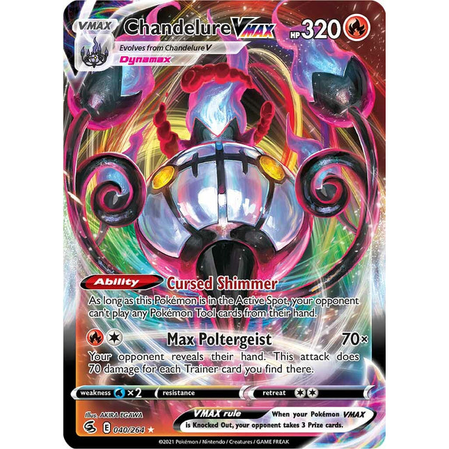 Chandelure VMAX (040/264) [Sword & Shield: Fusion Strike]