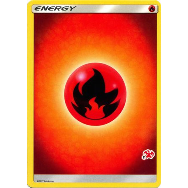 Fire Energy (Charizard Stamp #11) [Battle Academy 2020]