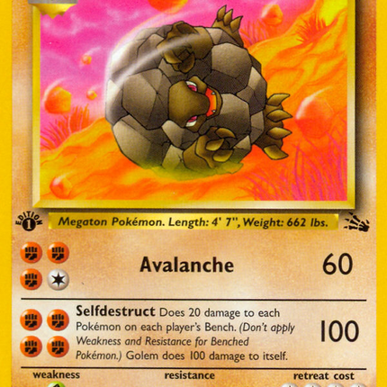 Golem (36/62) [Fossil 1st Edition]
