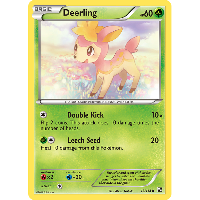 Deerling [Black & White]
