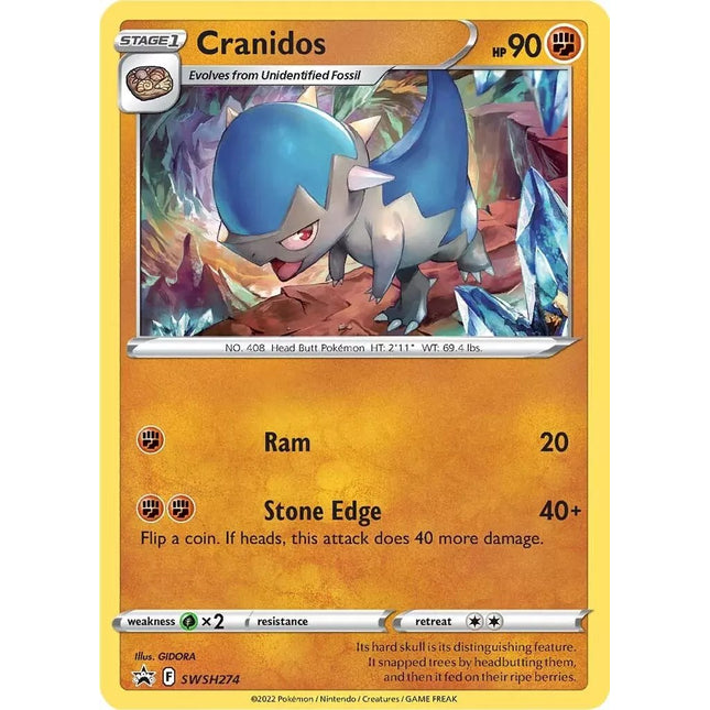 Cranidos (SWSH274) [Sword & Shield: Black Star Promos]