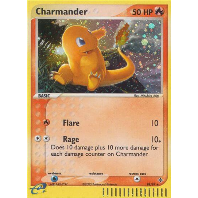 Charmander (98/97) [EX: Dragon]