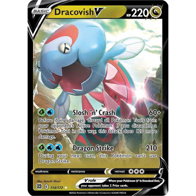 Dracovish V (114/172) [Sword & Shield: Brilliant Stars]