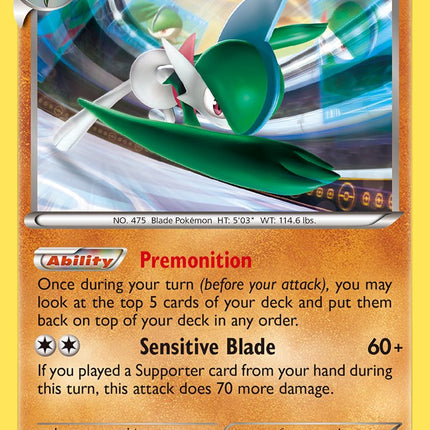 Gallade (84/162) (Cosmos Holo) (Blister Exclusive) [XY: BREAKthrough]