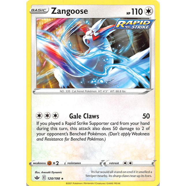 Zangoose (120/198) [Sword & Shield: Chilling Reign]