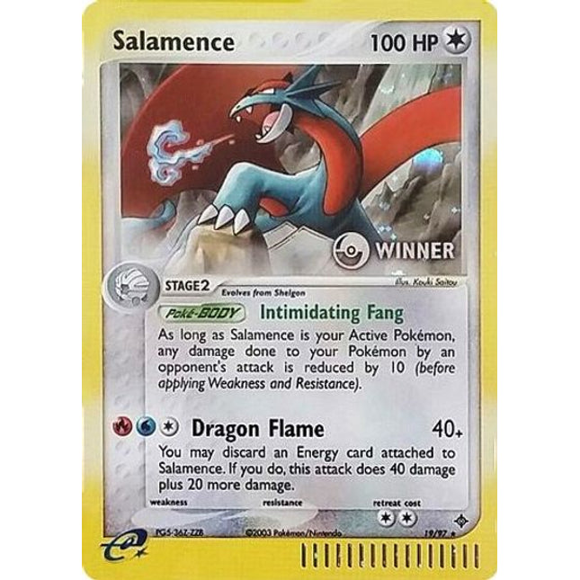 Salamence (19/97) (Winner) [League & Championship Cards]