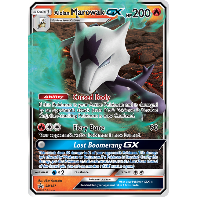 Alolan Marowak-GX [SM Black Star Promos]