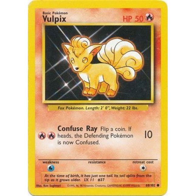 Vulpix (68/102) [Base Set]