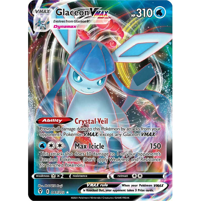 Glaceon VMAX (041/203) [Sword & Shield: Evolving Skies]