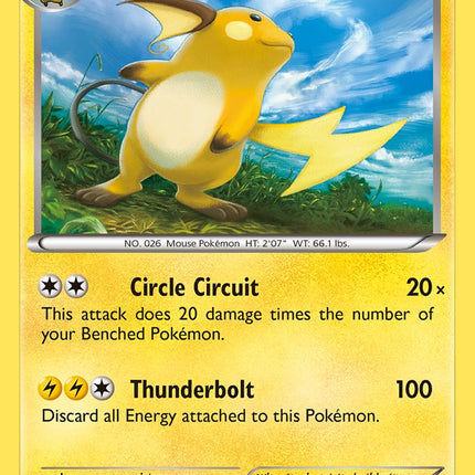 Raichu (43/146) (Cosmos Holo) (Blister Exclusive) [XY: Base Set]