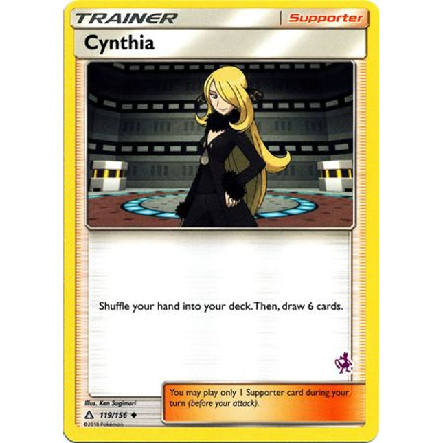 Cynthia (119/156) (Mewtwo Deck) [Battle Academy 2020]