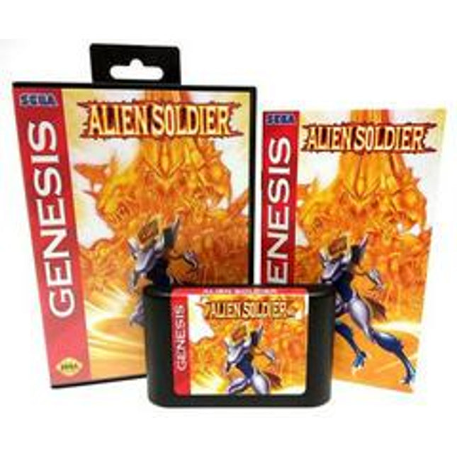 Alien Soldier [Homebrew] - Sega Genesis