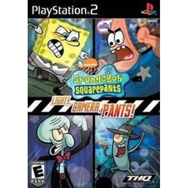 SpongeBob SquarePants Lights Camera Pants - Playstation 2