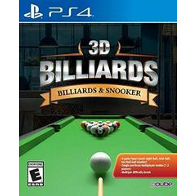 3D Billiards & Snooker - Playstation 4