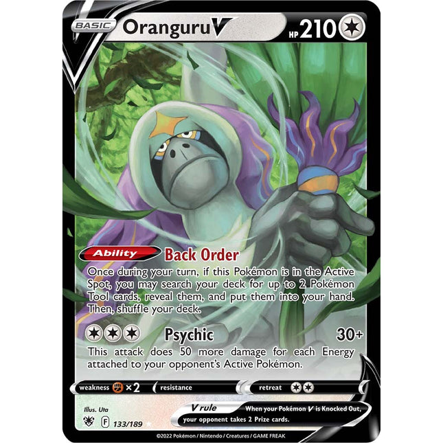 Oranguru V (133/189) [Sword & Shield: Astral Radiance]